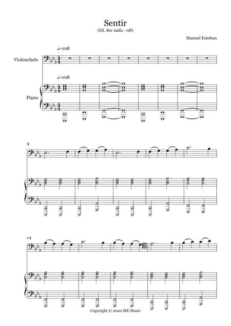 Sentir Sheet Music