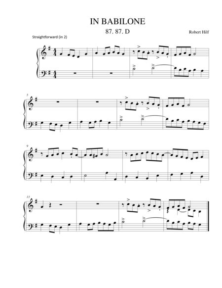 Set Iii Hymn Introductions Sheet Music