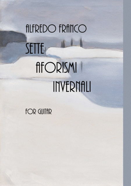 Sette Aforismi Invernali Sheet Music