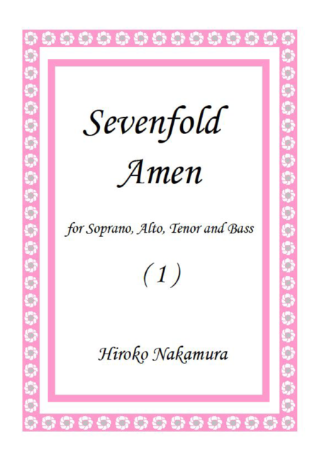 Free Sheet Music Sevenfold Amen 1