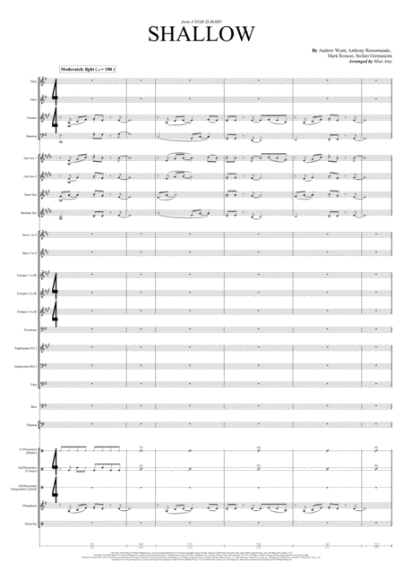 Shallow Mixed Ensemble Level 2 2 1 2 Sheet Music