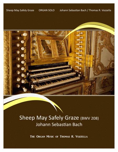 Sheep May Safely Graze Organ Solo Sheet Music