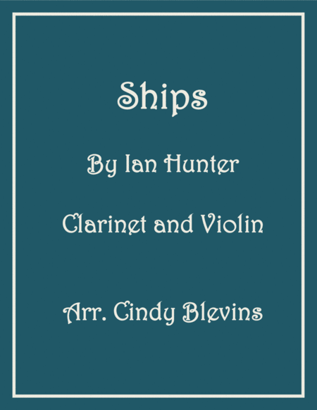 Free Sheet Music Ships For Clarinet And Violin