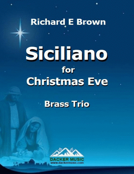 Siciliano For Christmas Eve Sheet Music