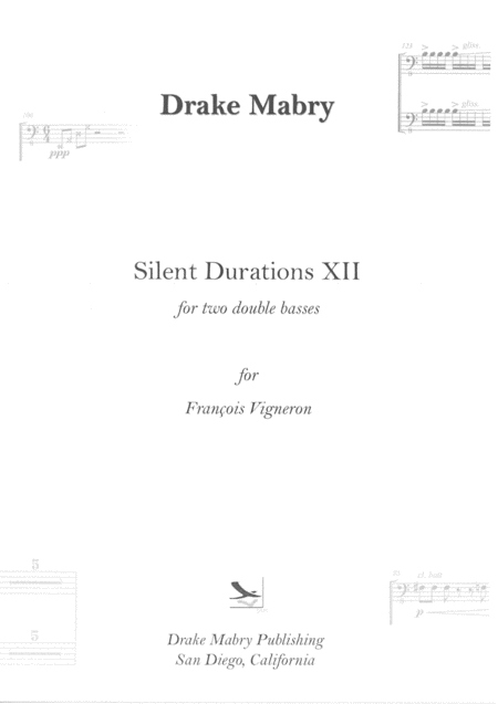 Free Sheet Music Silent Durations Xii