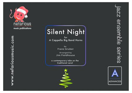 Silent Night A Cappella Big Band Horns Sheet Music