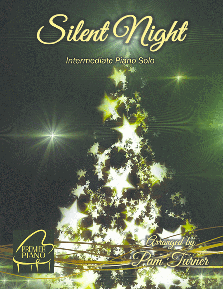 Silent Night Contemporary Intermediate Piano Solo Sheet Music