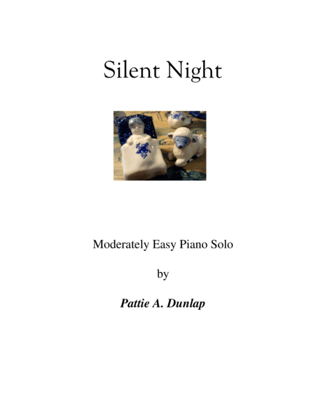 Silent Night L H Melody Sheet Music