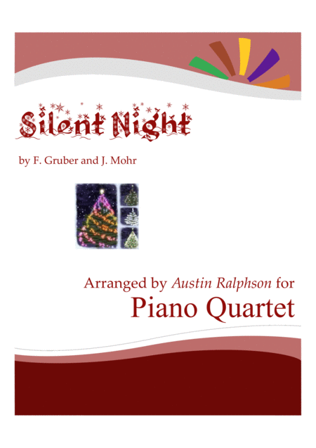 Silent Night Piano Quartet Sheet Music