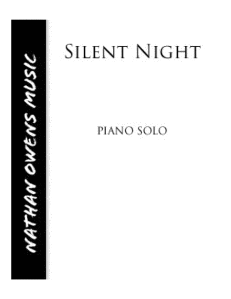 Silent Night Piano Reduction Sheet Music