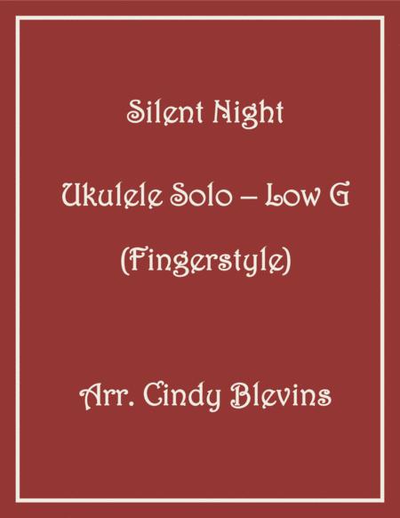 Silent Night Ukulele Solo Fingerstyle Low G Sheet Music