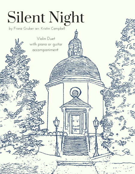 Free Sheet Music Silent Night Violin Duet