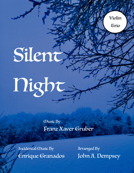 Free Sheet Music Silent Night Violin Trio