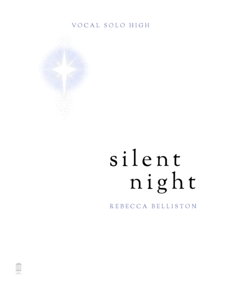 Silent Night Vocal Solo High Sheet Music