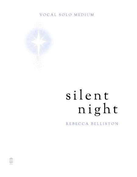 Free Sheet Music Silent Night Vocal Solo Med