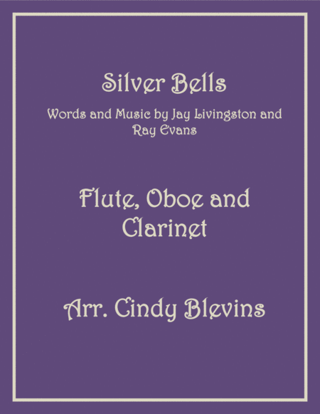 Free Sheet Music Silver Bells Arranged For Harp Oboe Or Flute 2 And Bb Clarinet