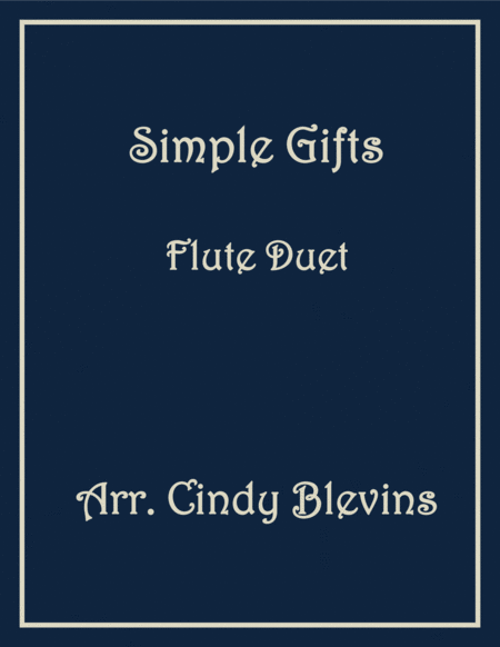 Simple Gifts Flute Duet Sheet Music