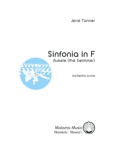 Free Sheet Music Sinfonia In F Aukele The Swimmer