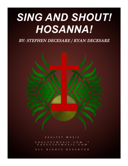 Sing And Shout Hosanna Sheet Music