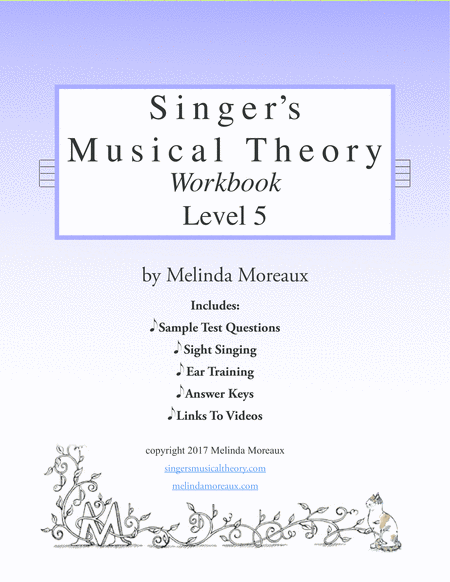 Free Sheet Music Singers Musical Theory Level 5