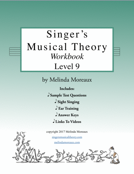 Singers Musical Theory Level 9 Sheet Music