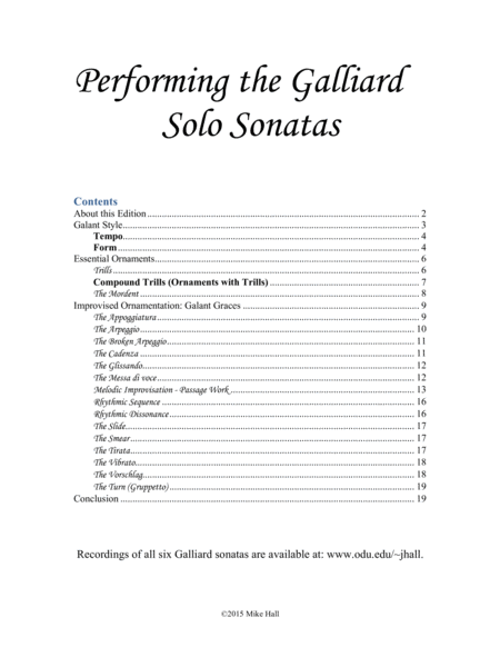 Free Sheet Music Six Sonatas For Trombone And Keyboard