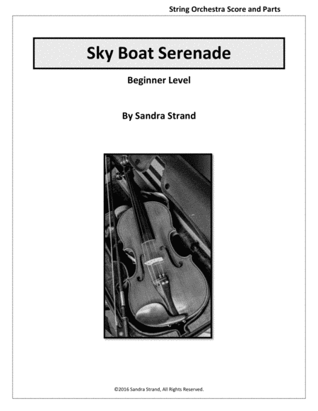 Sky Boat Serenade Sheet Music