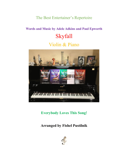 Free Sheet Music Skyfall For Violin And Piano