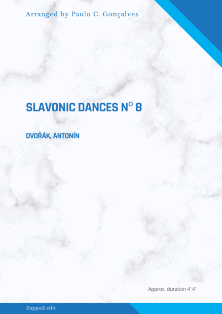 Free Sheet Music Slavonic Dances N 8