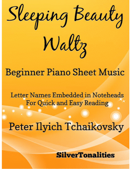 Sleeping Beauty Waltz Beginner Piano Sheet Music Sheet Music