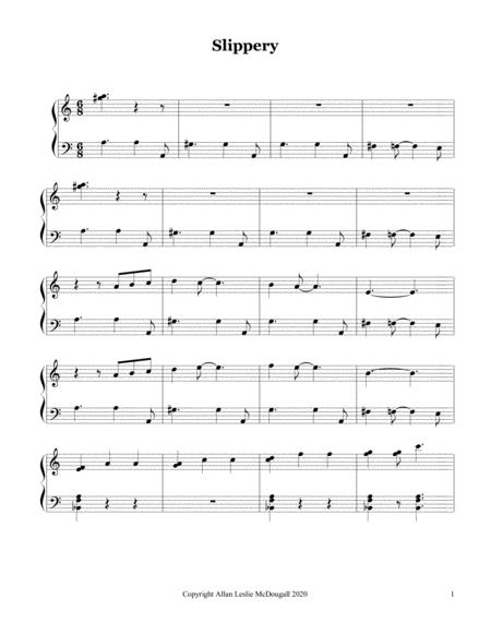 Slippery Sheet Music