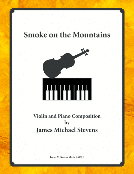 Smoke On The Mountains Violin Piano Sheet Music