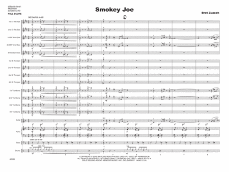 Smokey Joe Full Score Sheet Music