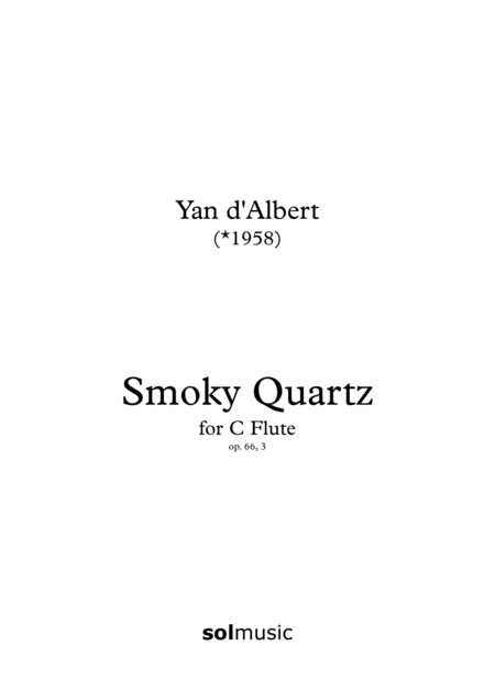 Smoky Quartz Sheet Music