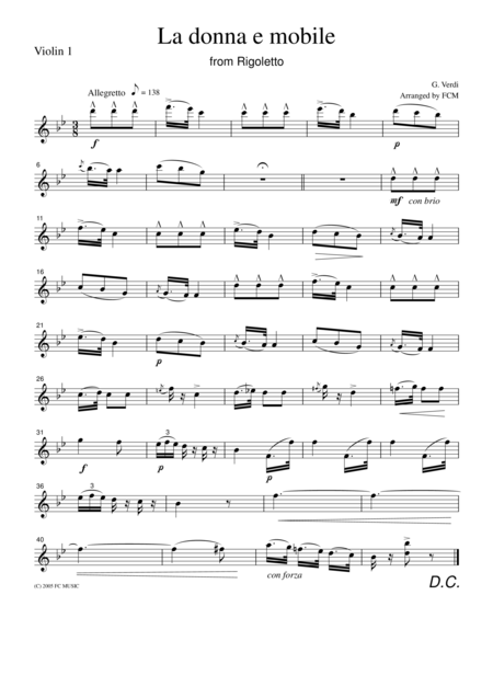 Smooth Love Version I 2018 Chamber Music Contest Entry Sheet Music