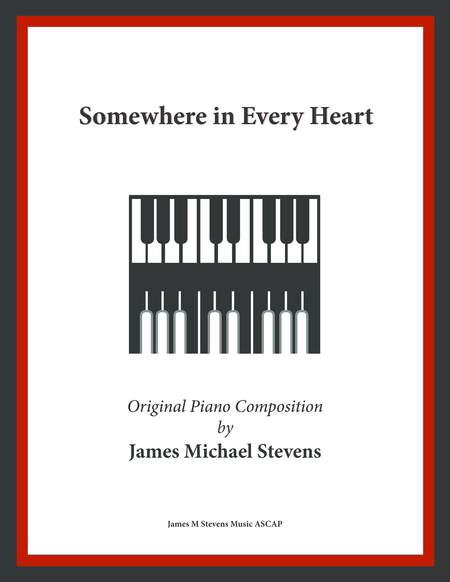 Free Sheet Music Somewhere In Every Heart