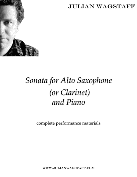 Sonata For Alto Saxophone Or Clarinet And Piano Sheet Music