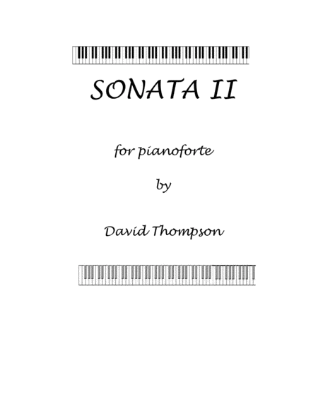 Sonata Ii For Piano Sheet Music