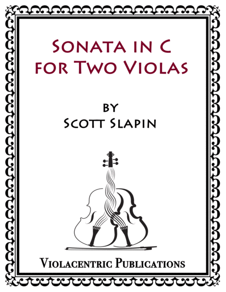 Free Sheet Music Sonata In C For Two Violas