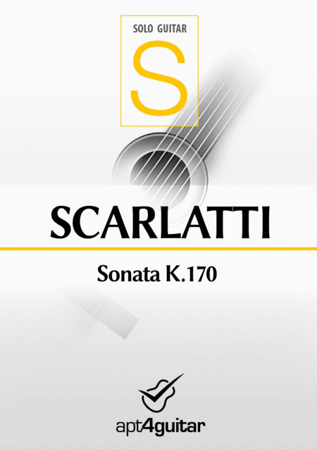 Sonata K 170 Sheet Music