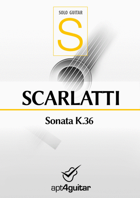 Sonata K 36 Sheet Music