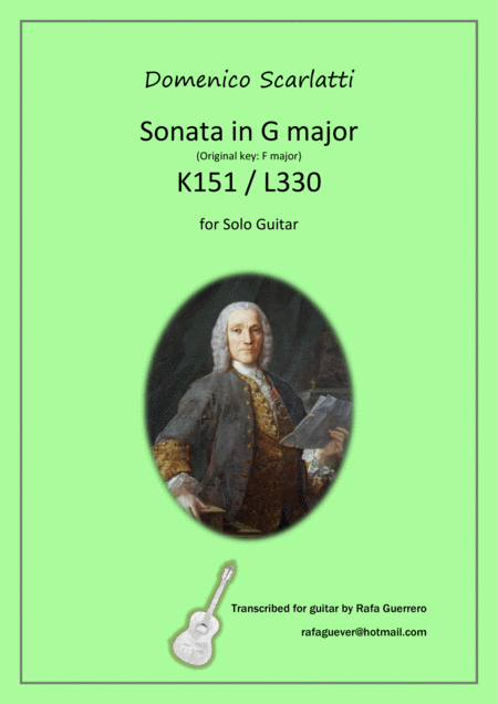 Sonata K151 L330 Sheet Music