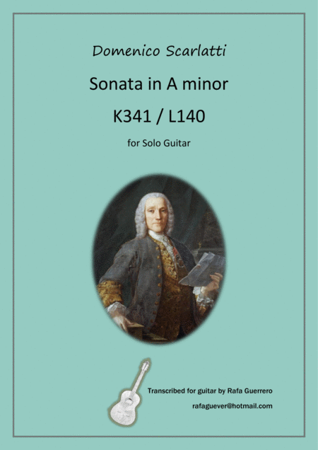 Free Sheet Music Sonata K341 L140