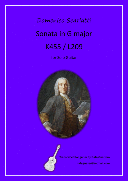 Free Sheet Music Sonata K455 L209
