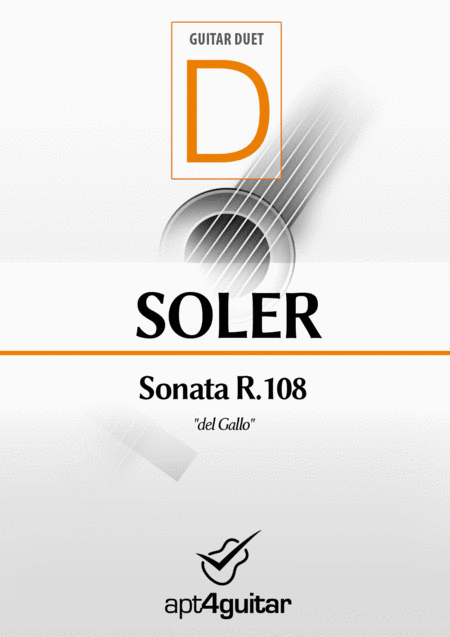 Sonata R 108 Sheet Music