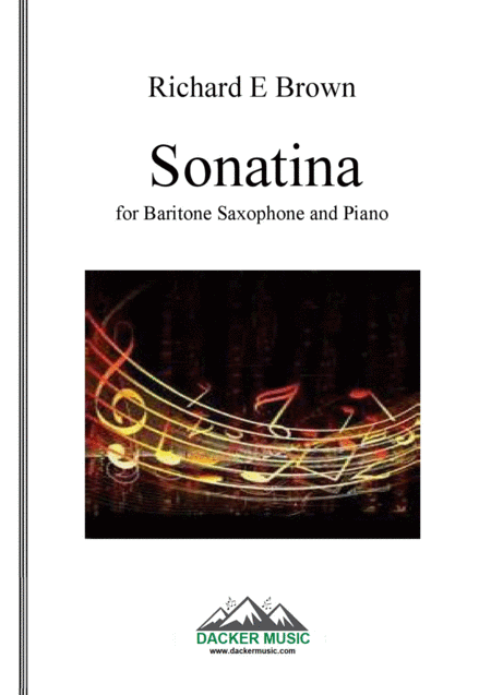 Sonatina For Baritone Saxophone And Piano Sheet Music