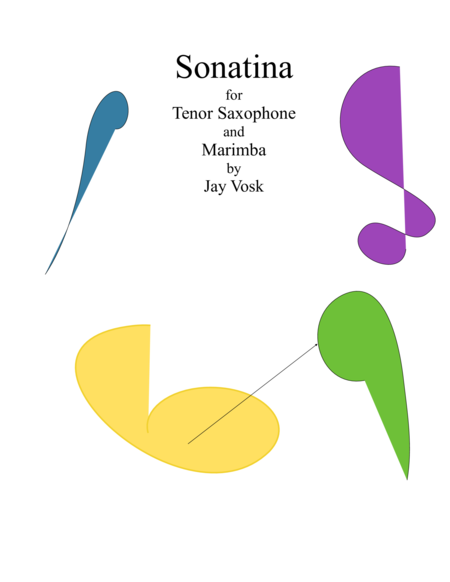 Free Sheet Music Sonatina For Tenor Saxophone And Marimba