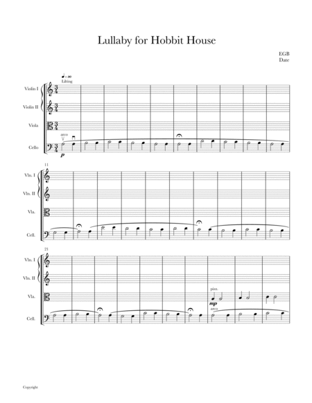 Free Sheet Music Song For Low Allers