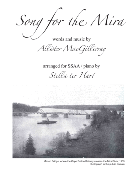 Free Sheet Music Song For The Mira Ssaa Piano