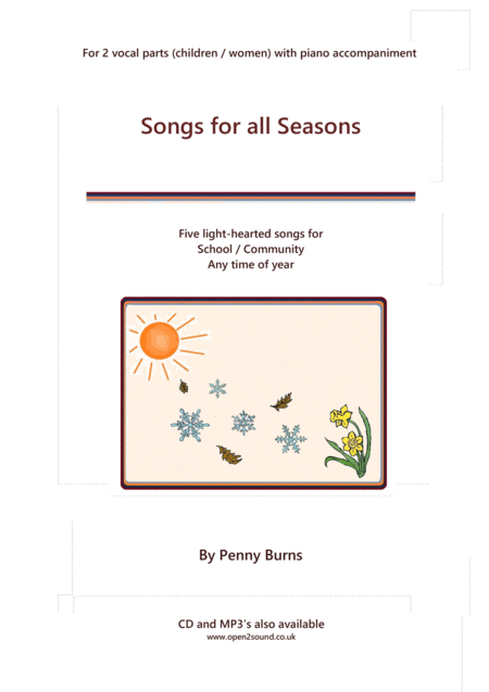 Free Sheet Music Songs For All Seasons